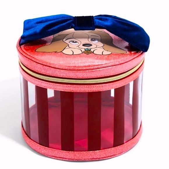 NWT! ๐โจRARE EXCLUSIVEโจ๐ Danielle Nicole Disneyโs Lady and the Tramp Makeup Bag - Picture 2 of 10
